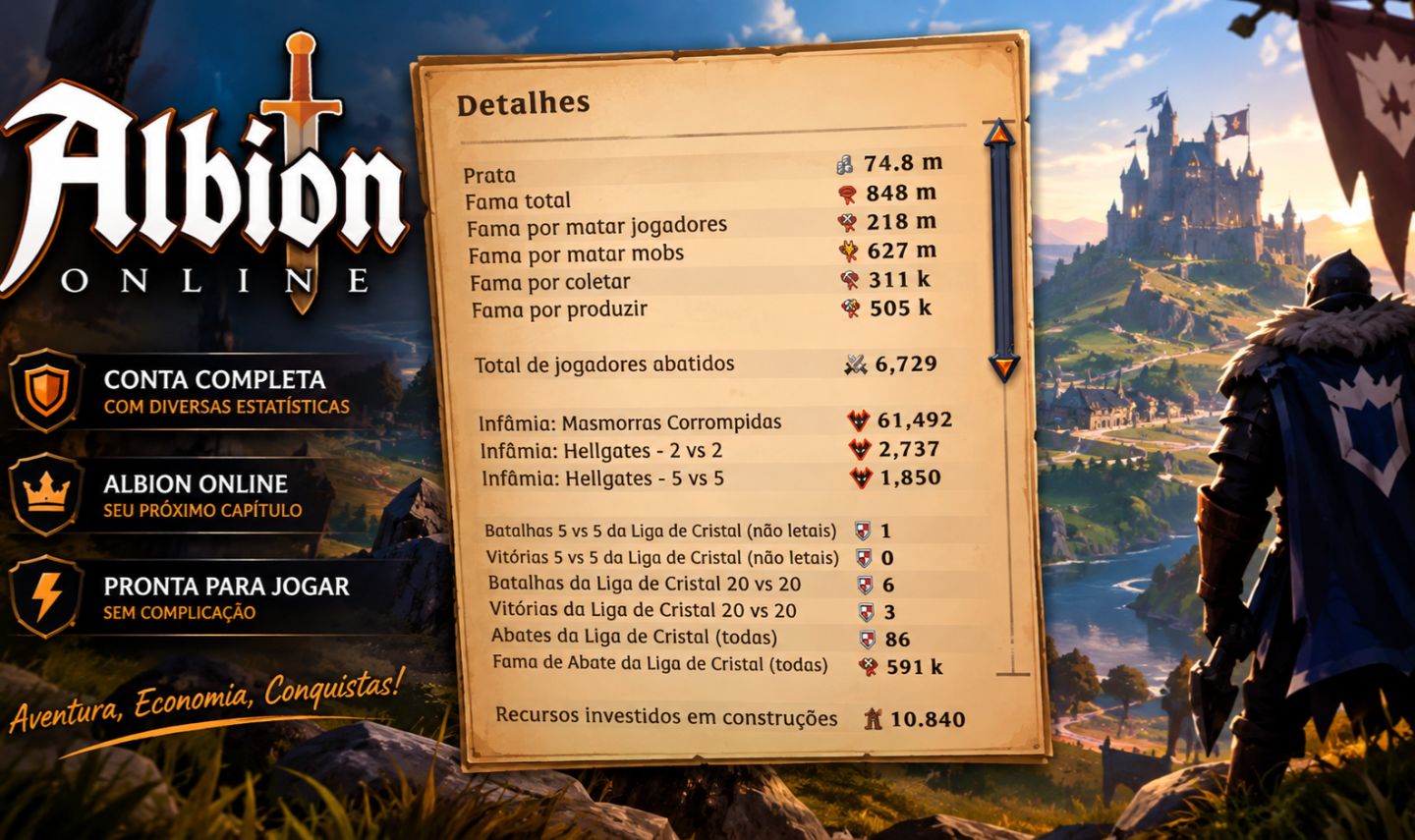 Conta Albion Quase END GAME