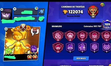 Conta Full de Brawl Stars | Full Nível 11 e Full Buffies (Valor Negociável)