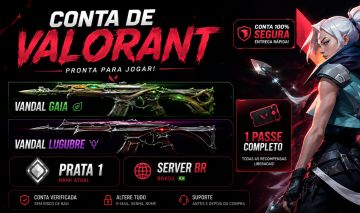 Conta Valorant com Skins - Prata 1