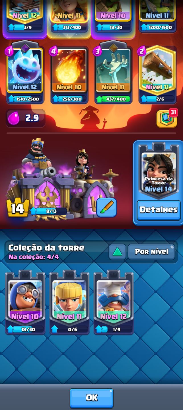 Conta De Clash Royale: Conta Rara