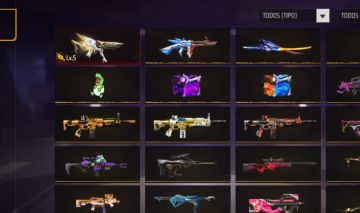 Conta de Free fire com skin do mandela