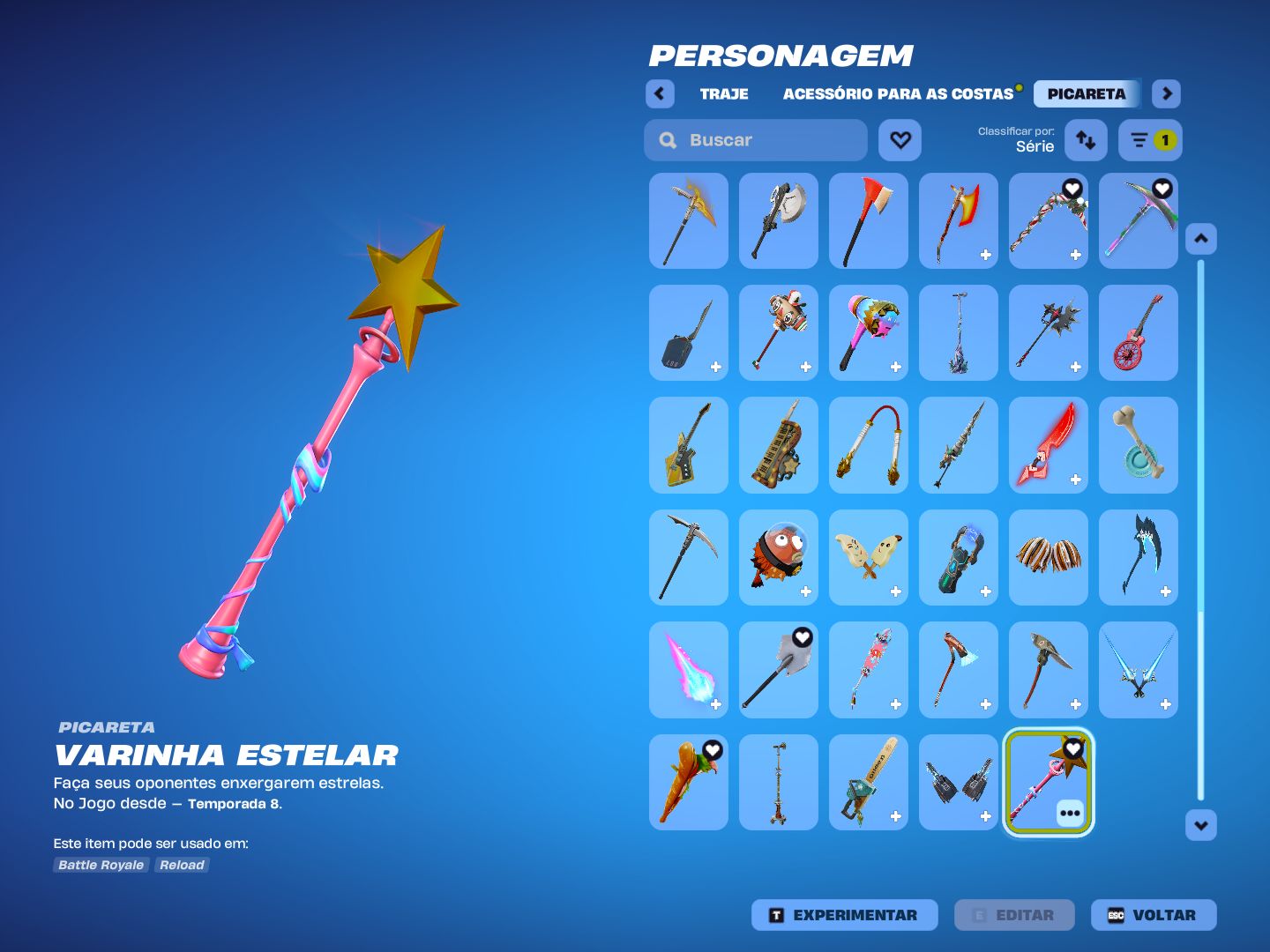 Conta Tryhard Fortnite Preço Acessível