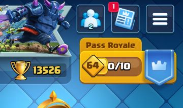 Conta gemada CLASH ROYALE