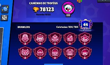 Conta Brawl, clash royale e hayday