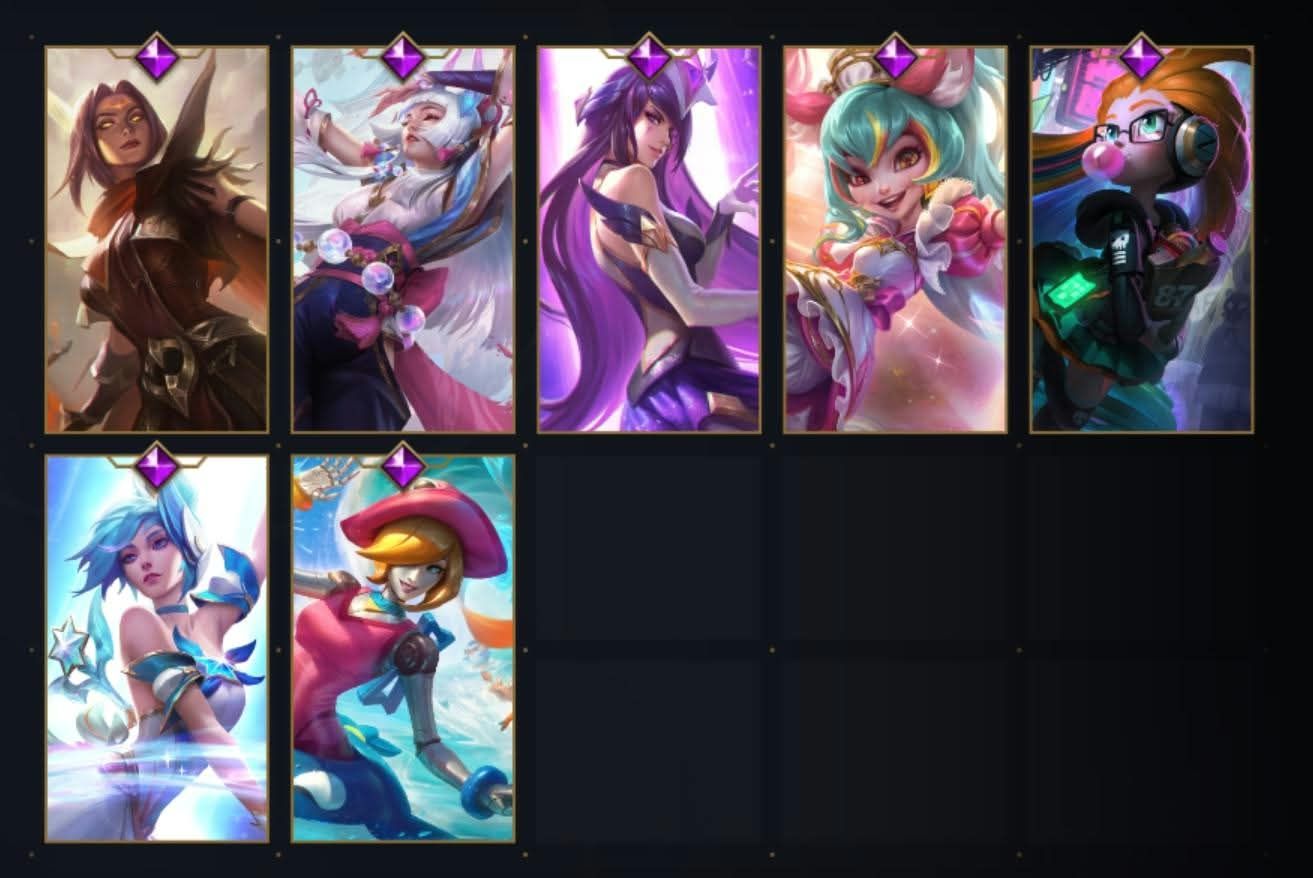 (WR) MAIN FADA - SKINS LUX, NAMI, SERAPH E MUITO MAIS.