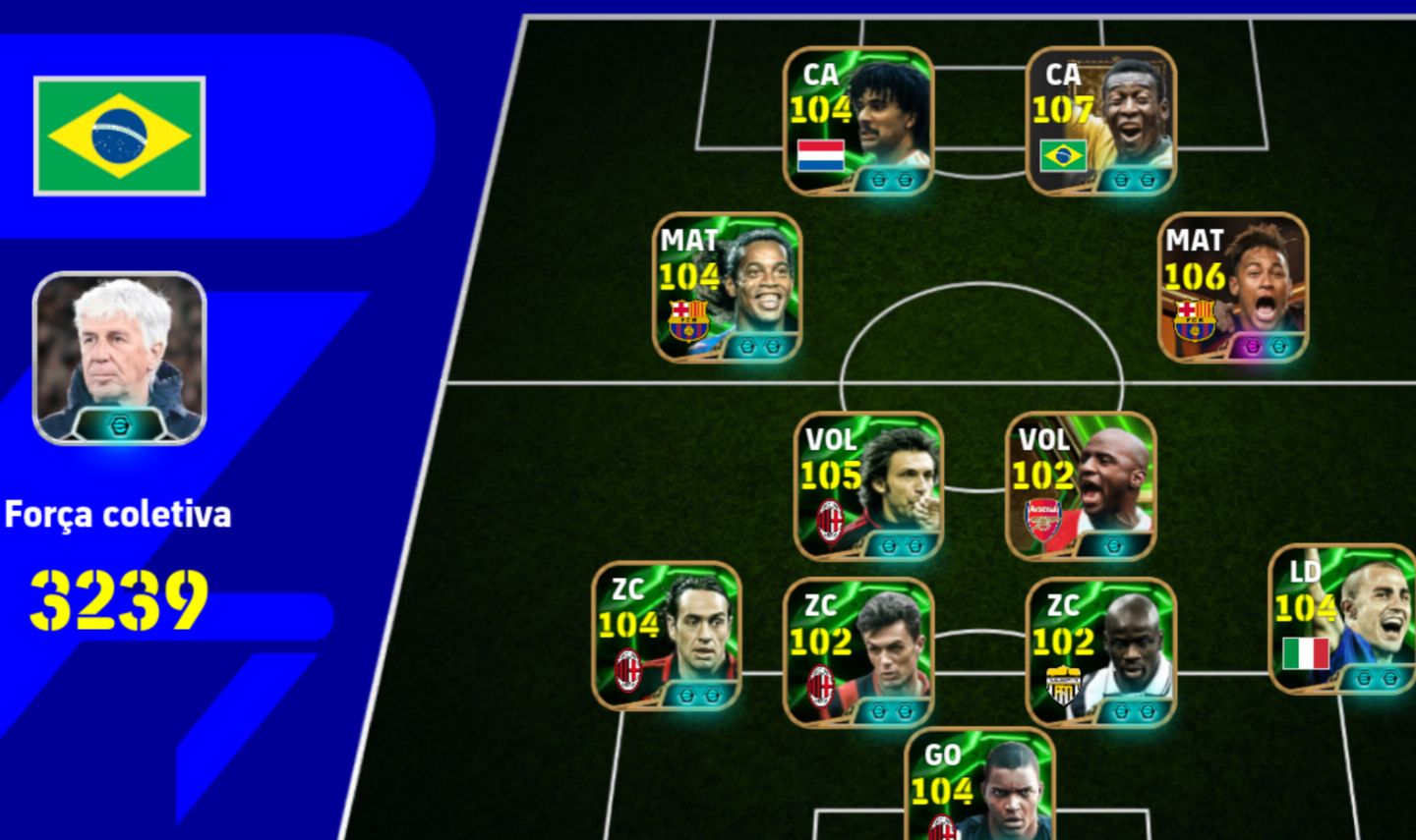 CONTA EFOOTBALL MOBILE, CONTA MUITO APELONA