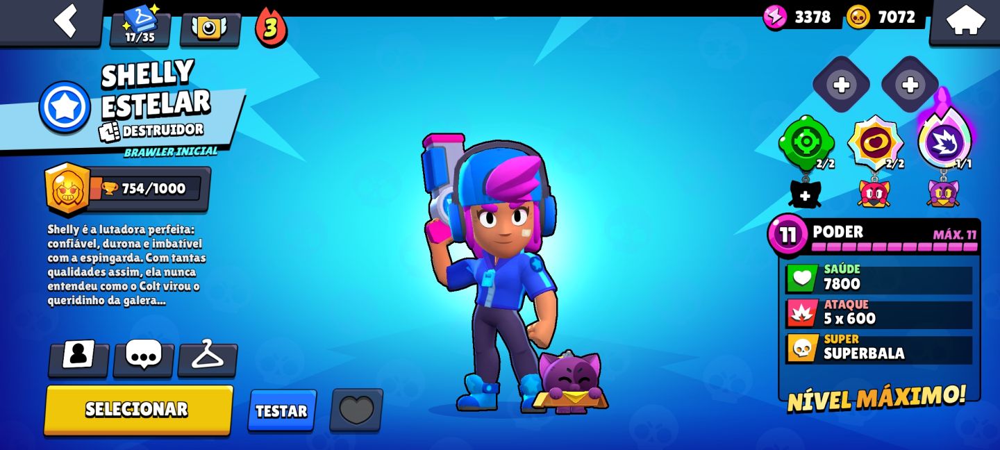 BRAWL STARS 43K | 102 BRAWLERS | 15 PRESTÍGIOS | P11 | BUZZ GODZILLA