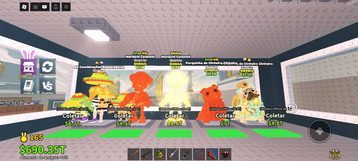 Steal a brainrots pets baratos