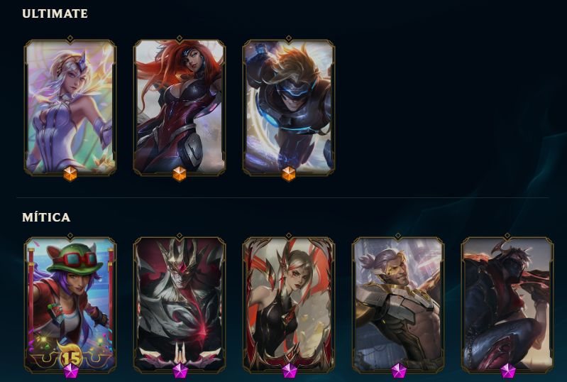 CONTA LOL BR LVL 657 264 SKINS PICO PLATINA CONTA MONO YASUO