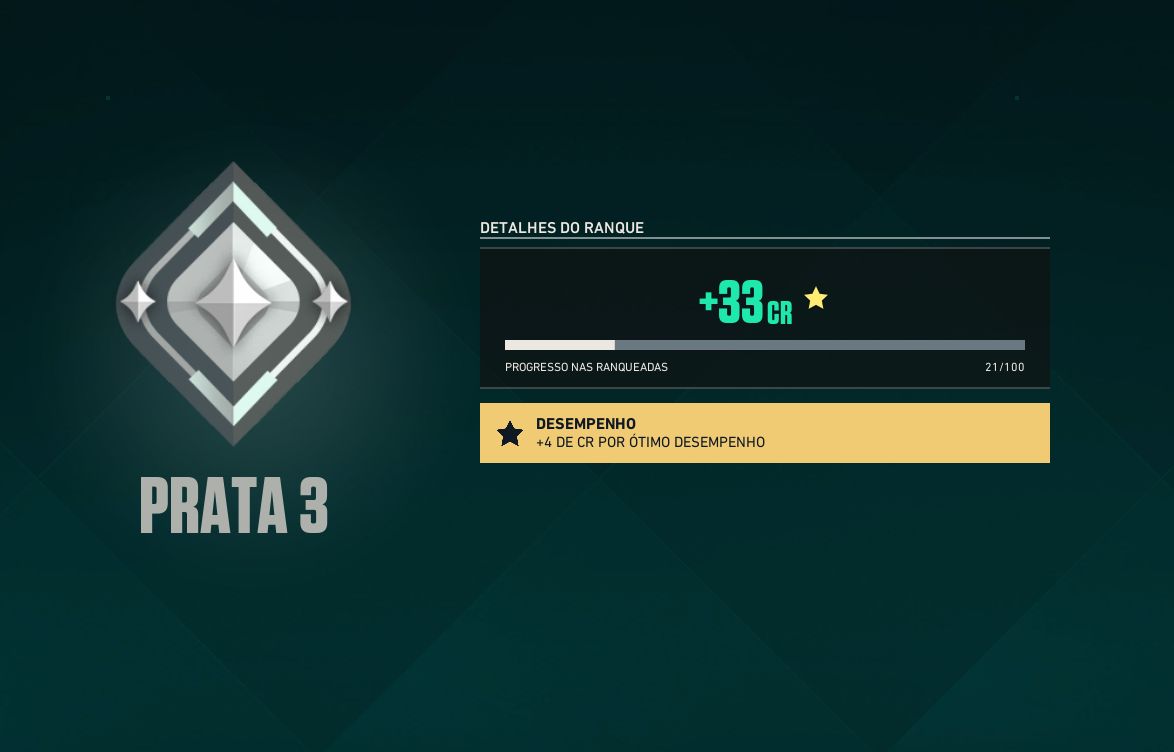 CONTA PRATA 3 COM ODIN SUBLIME
