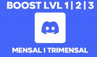 (PROMOÇÃO) DISCORD NITRO BOOST | IMPULSOS EM SEU SERVIDOR (MENSAL E TRIMENSAL)