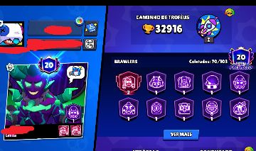 Conta de brawl stars, Chester prestígio 2