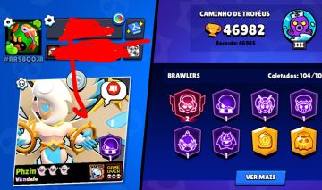 Conta com bastante skins muito forte e upada