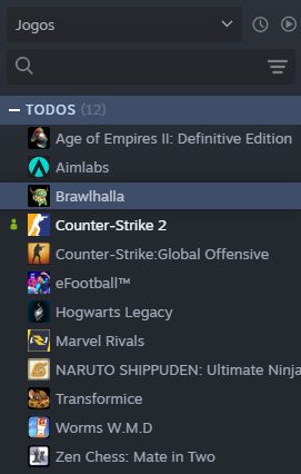 Contas CS2 Prime Ativado