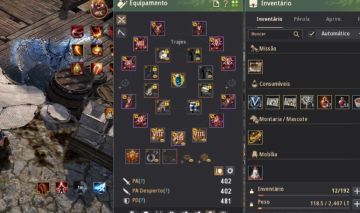 CONTA BLACK DESERT SA 881 DE GS 4 PARTES EDENA 401 AP 480 DP (STEAM, SÓ PRA BDO)