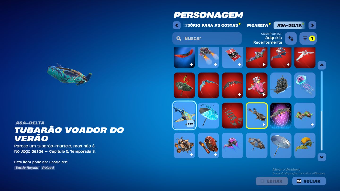 CONTA FORTNITE COMPLETA | SKINS RARAS | PASSE ATUAL!! | E VARIOS JOGOS !!