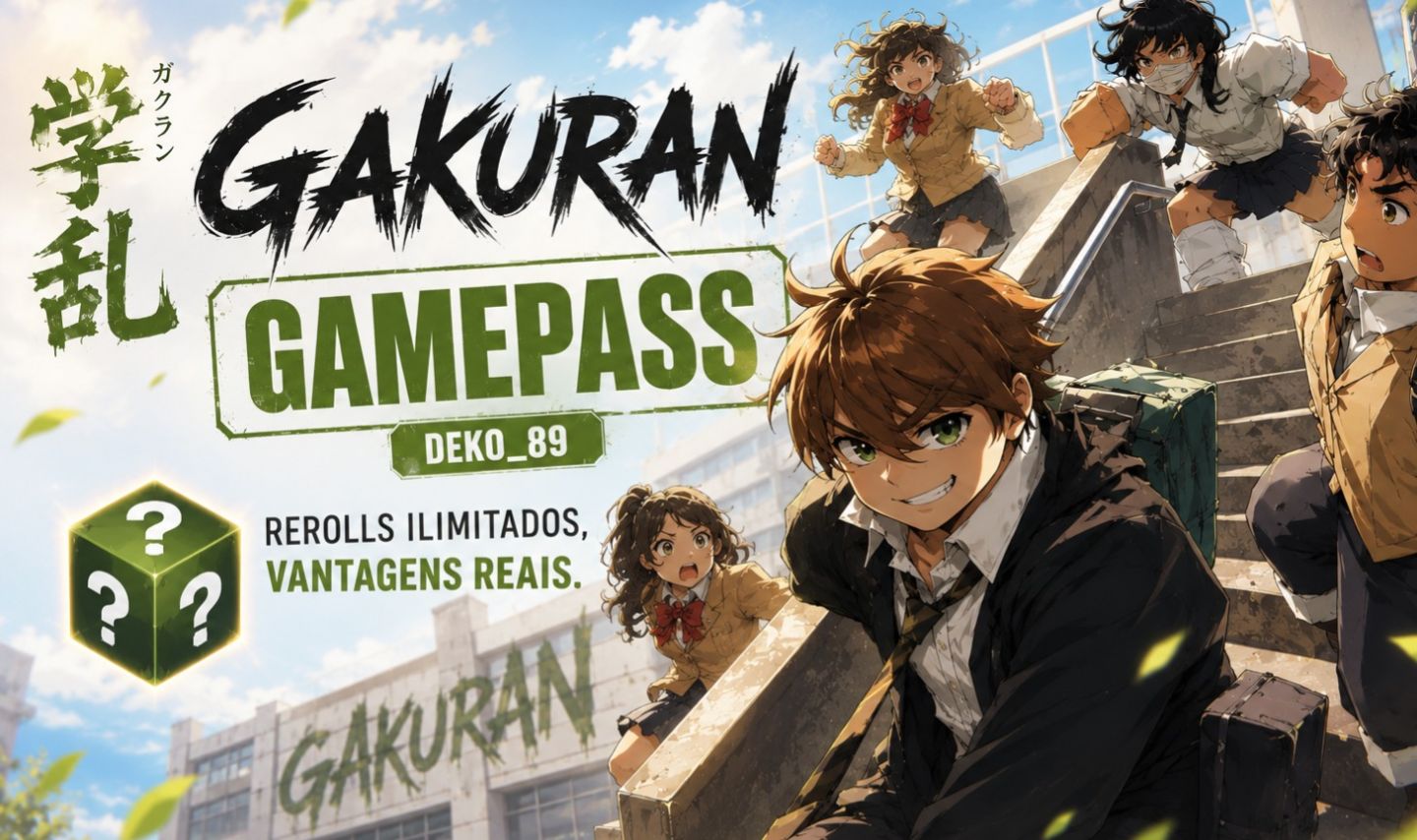 (REROLLS/MONEY) GAKURAN - MELHORES PREÇOS!