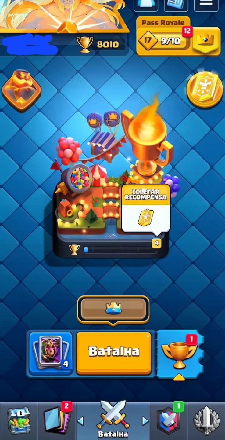 UPO CONTAS DE CLASH ROYALE