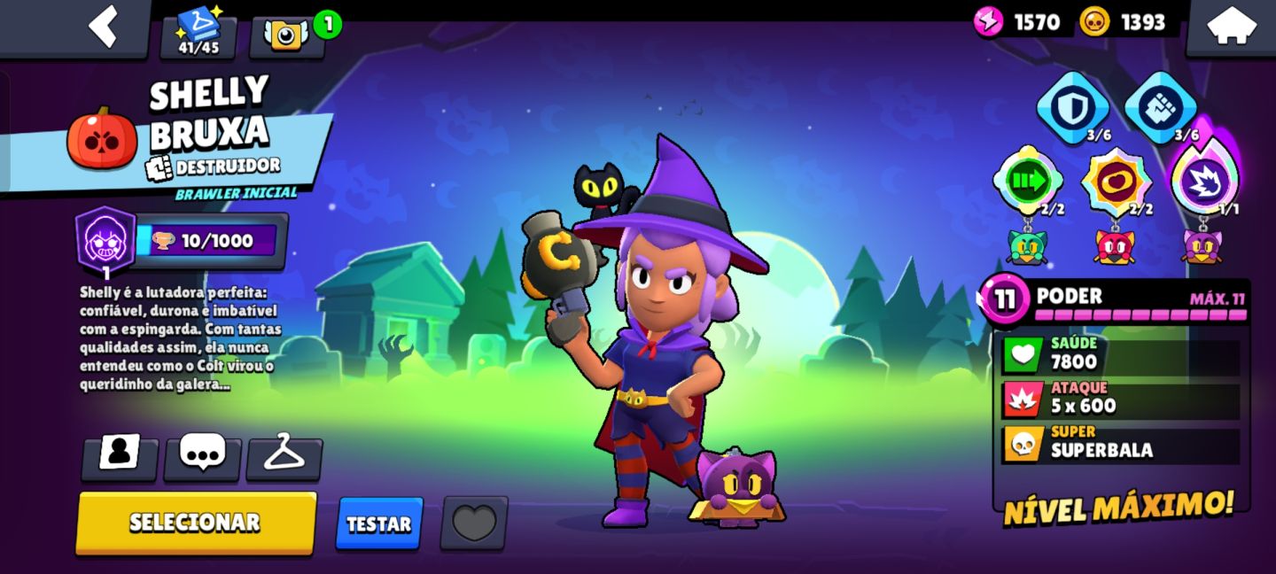 CONTA BRAWL STARS ANTIGA, RARA, GEMADA, SEMI-FULL (PREÇO NEGOCIÁVEL)