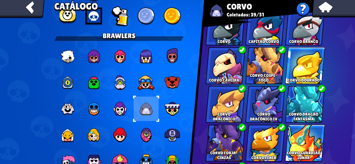 Conta Muito Braba de Brawl Stars