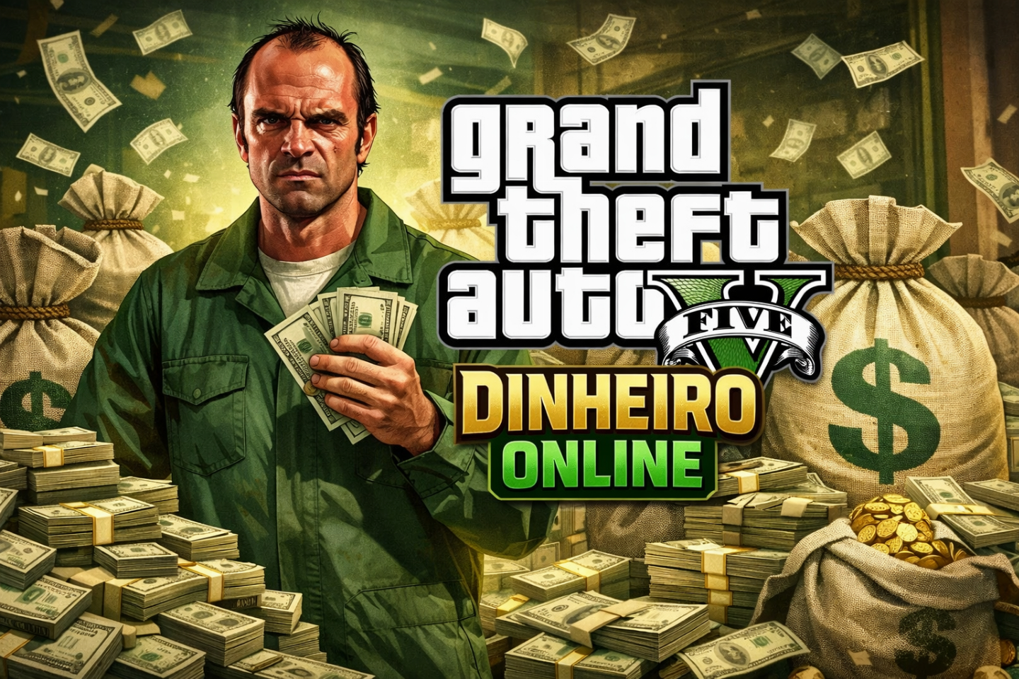 PACOTE UP GTA 5 - MONEY + LEVEL XP + TRAJES MODS E CARRO MOD + DIVERSOS UNLOCKS