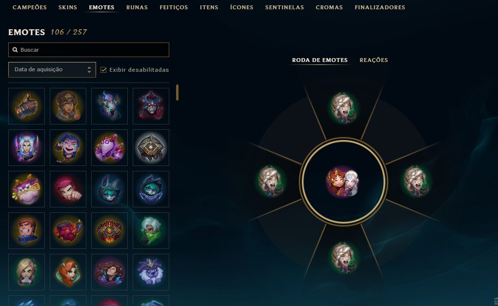 Conta League of Legends LVL 315 - 312 Skins - 167 Campeoes.
