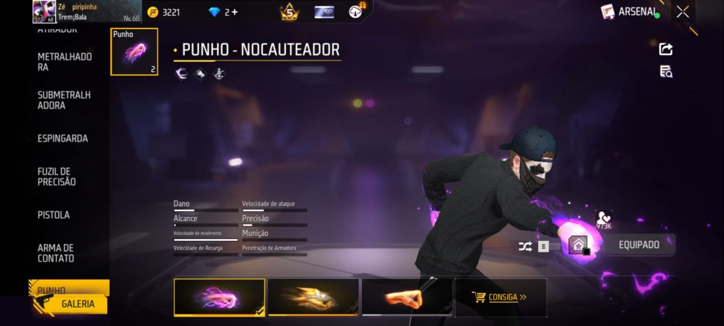Conta FreeFire Rara (Preço Ngeociavél)