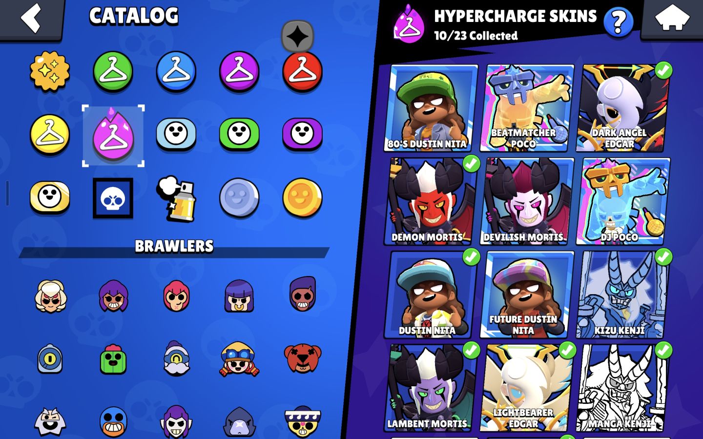 Conta Brawl stars | 89k troféus - 2019 - Skin Rei Frank vermelho + 625 skins