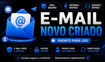 [MELHOR PREÇO DO SITE] - CONTAS GMAIL NOVO (RECEM CRIADAS) SEM BLOQUEIOS