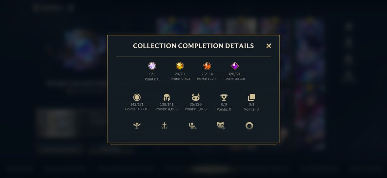 CONTA WILD RIFT 101K COLECIONADOR