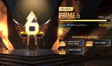 Conta Free Fire Prime 6 | 324 Itens na Galeria | Naruto, JJK e Gintama