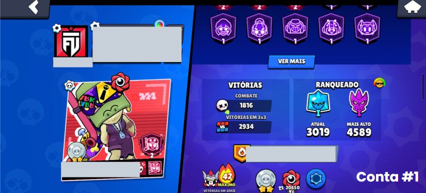 CONTAS BRAWL STARS FULL ACCESS | MAIS BARATAS DA GGMAX