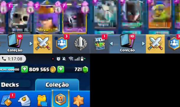 CONTA CLASH ROYALE MUITO FORTE NÍVEL 15 MUITO OURO