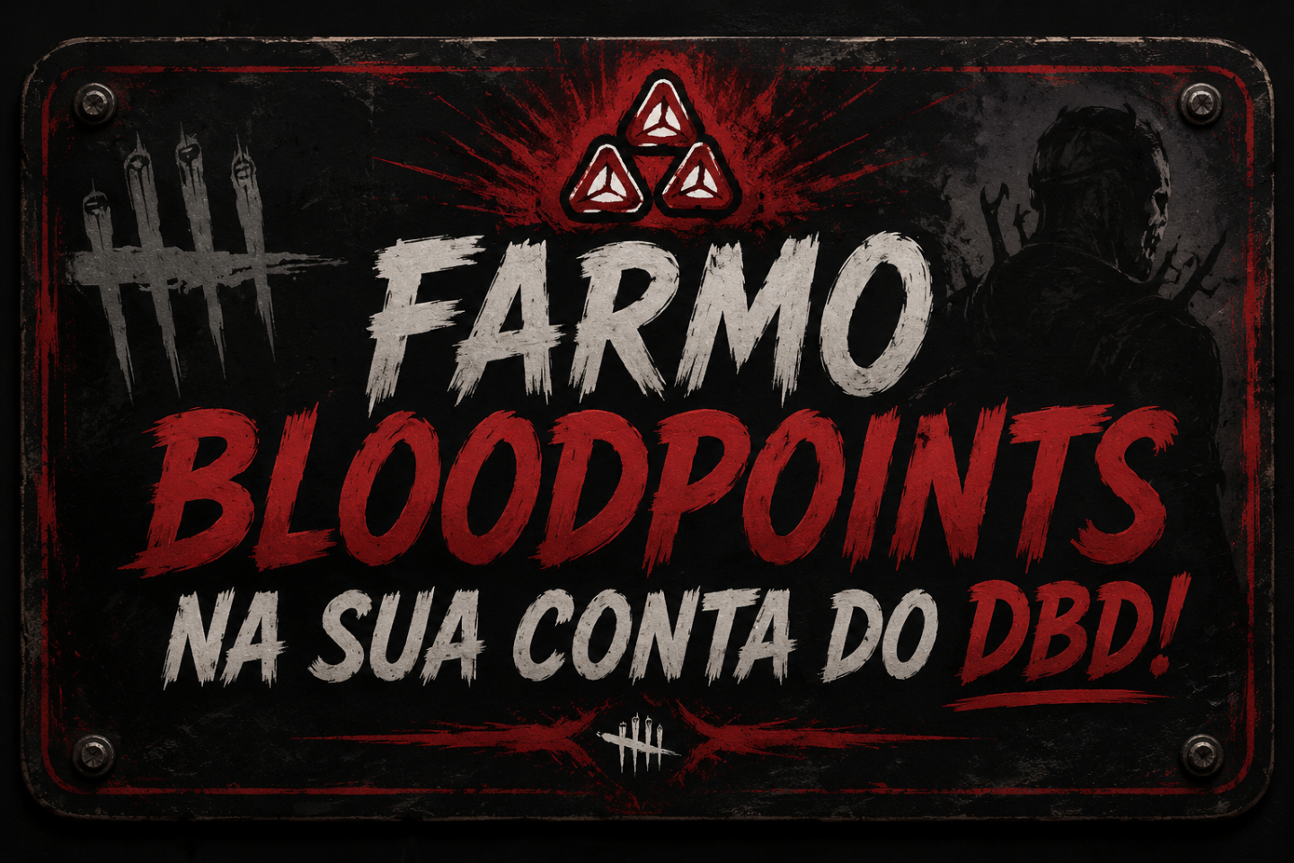 DEAD BY DAYLIGHT SERVIÇO, FARM, BLOODPOINTS, UP DE PRESTIGIOS.