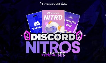 DISCORD NITRO GAMING 3 MESES | 1 MÊS + 14 IMPULSOS