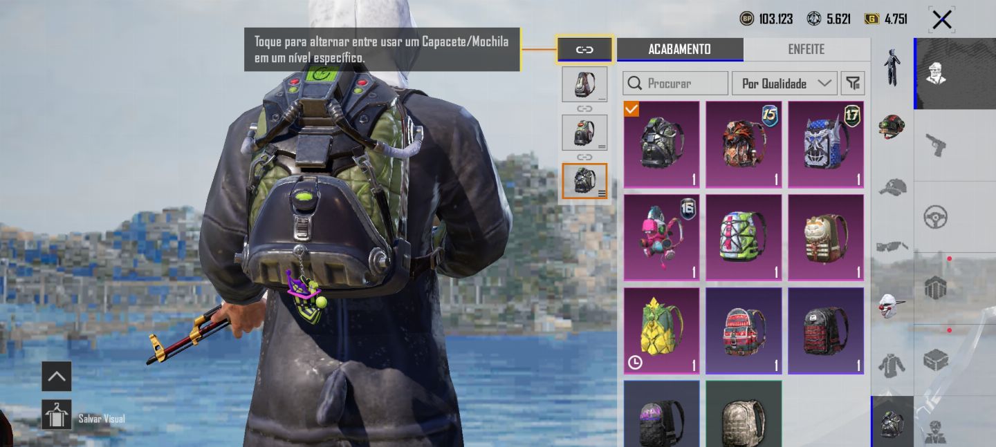 Conta pubg mobile com skin raras