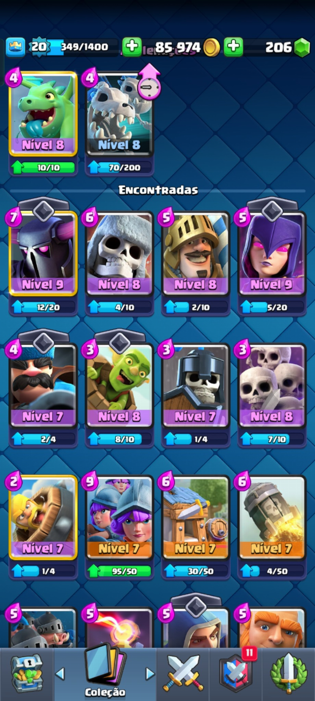 Conta Supercell Completa | Brawl Stars Avançado + Clash Royale + Hay Day