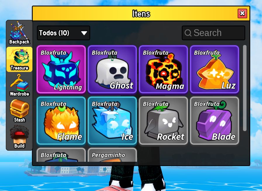 CONTA ROBLOX - JOGO BLOX FRUIT - COM LIGHTNING - LV 1 - SÓ HOJE -PROMOÇÃO DO DIA