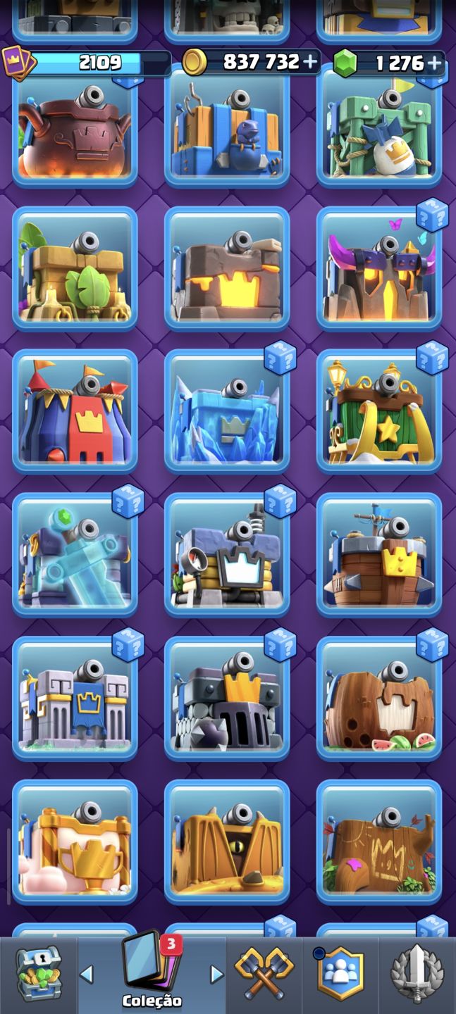 Conta de Clash Royale Exclusiva