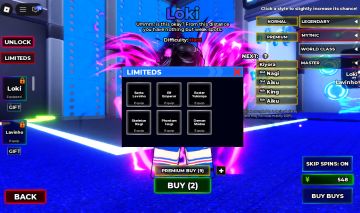 CONTA BLUE LOCK RIVALS 6 limitados+itens limitados+skins