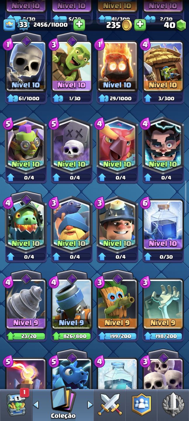 Conta Clash Royale conta rara