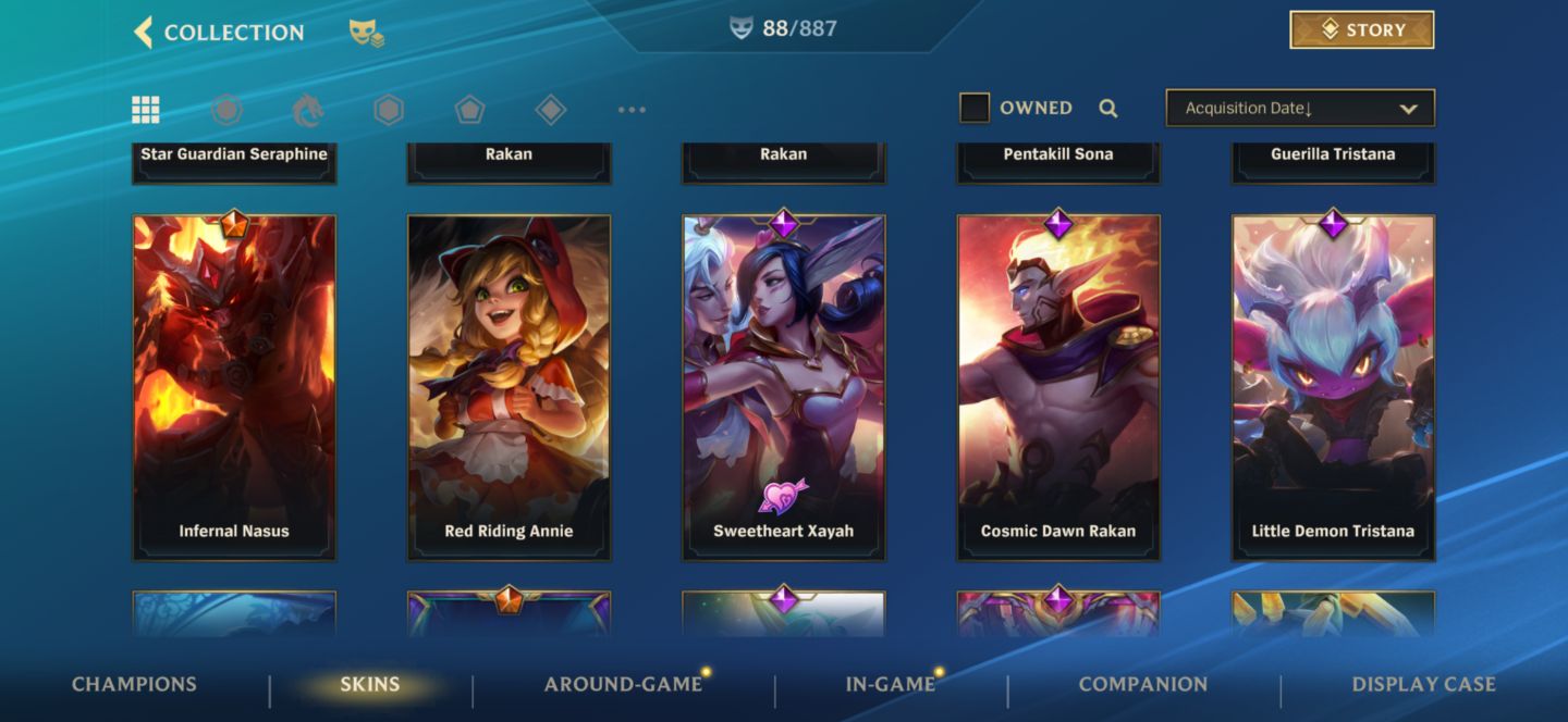 Conta wild rift main rakan