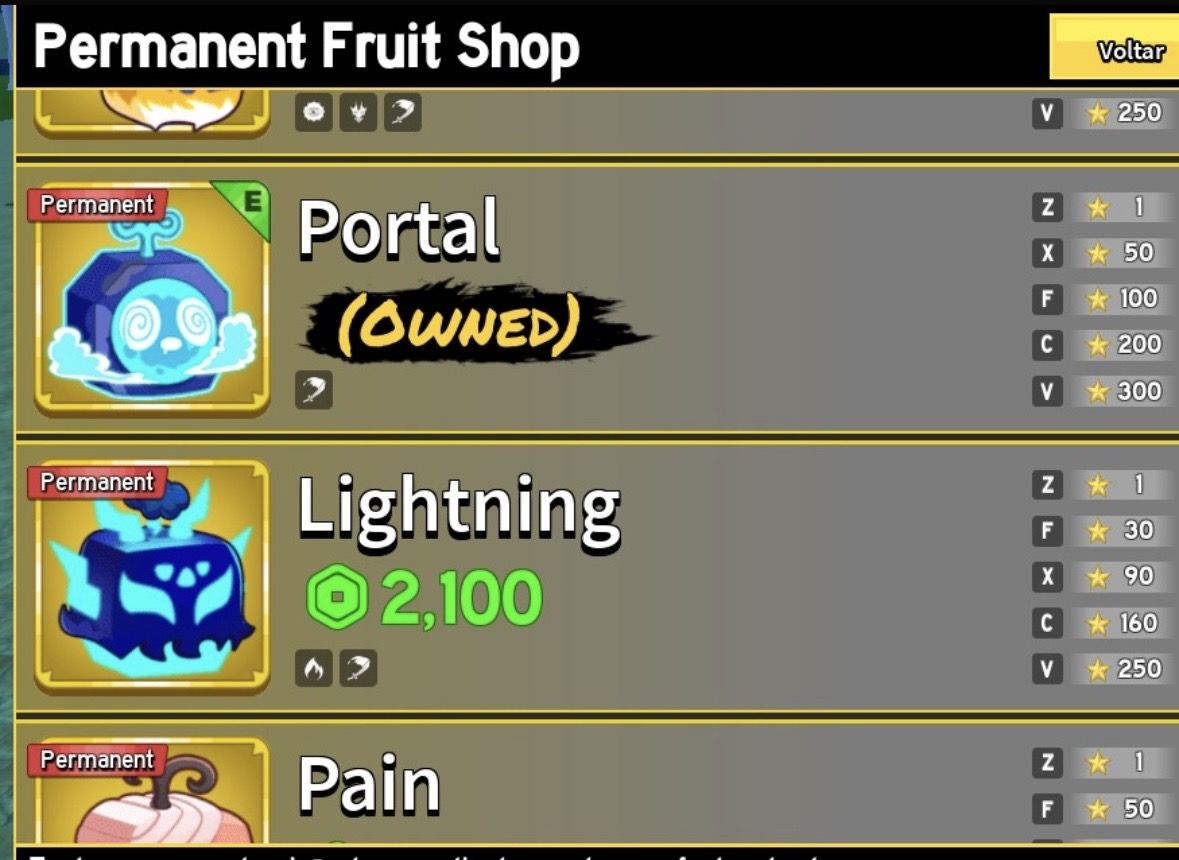 Conta de blox fruit, vanguard, jujutsu infinit, basketball e roube brainrot