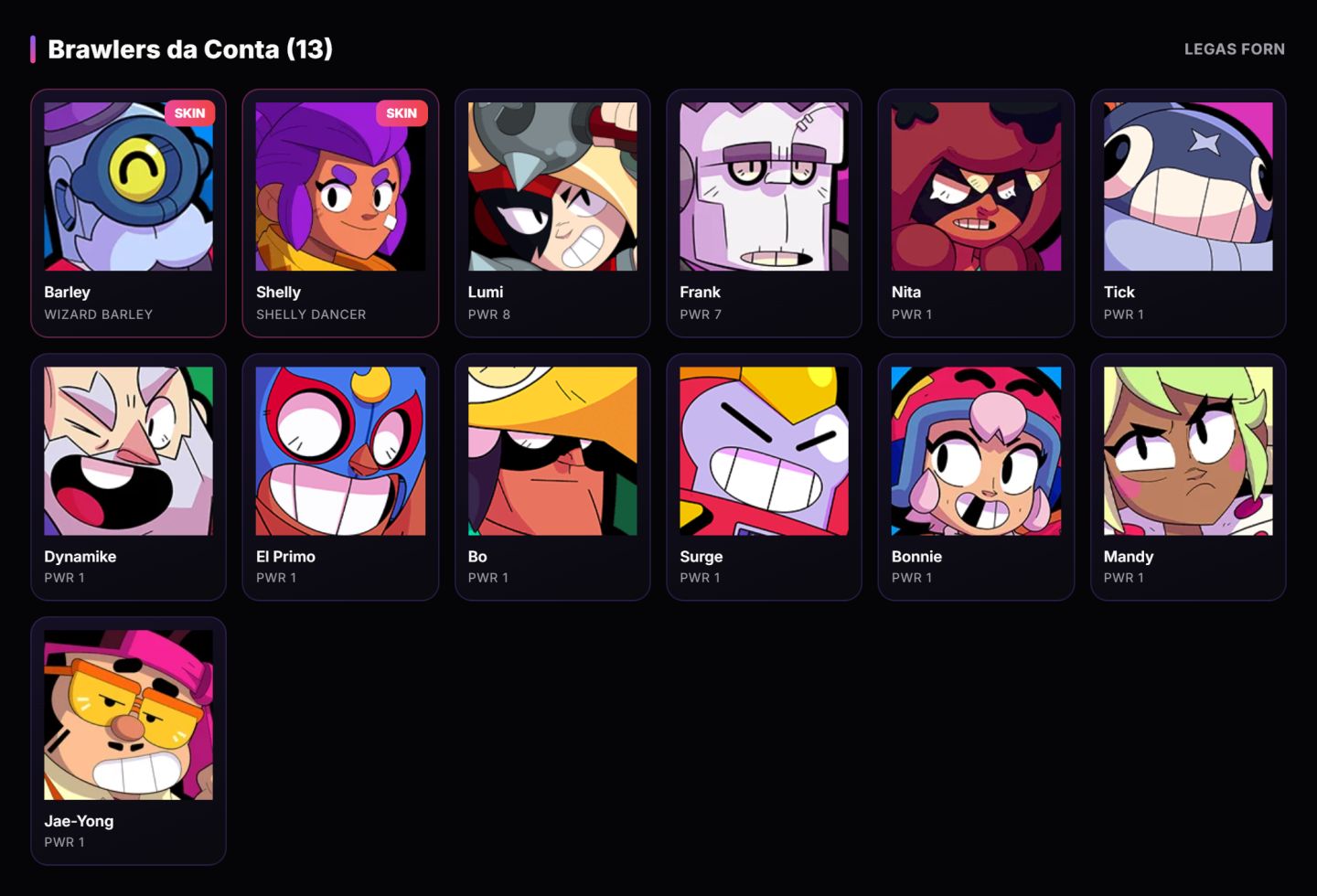 Contas Brawl Stars | ENTREGA RAPIDA | As Melhores!!
