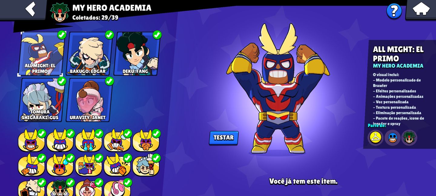 Conta Brawl Stars Upada