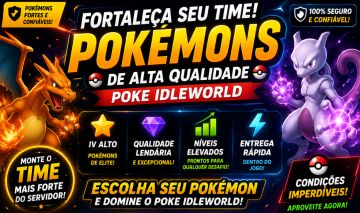 Pokémon Poke Idle World Entrega Rápida