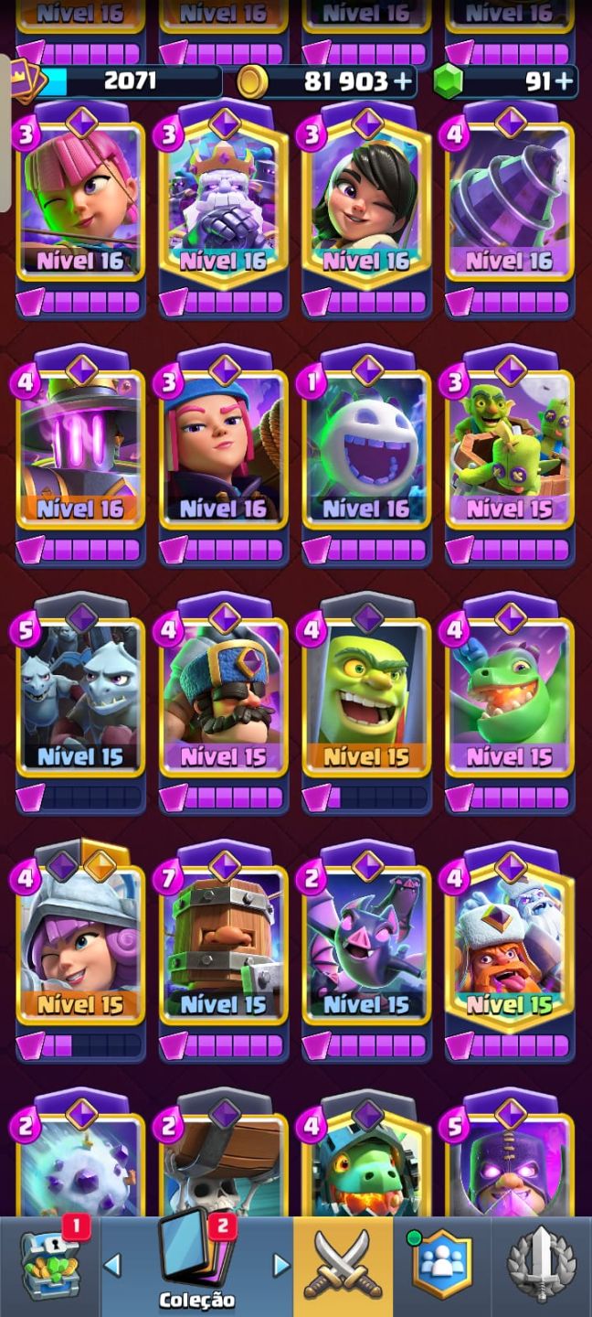 Clash Royale 6 Anos | Rei Max | 48 Max | 31 Evo | 11 Campeões | Pass