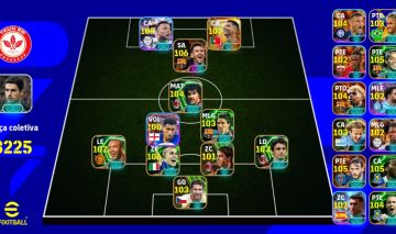 CONTA EFFOTBALL BRABA DO CR7 E MESSI BIG TIME