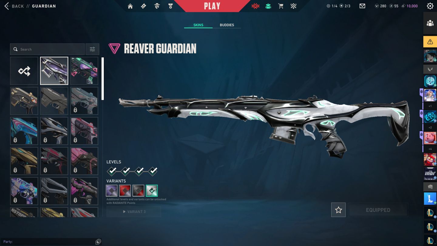 CONTA SERVIDOR EUW VALORANT