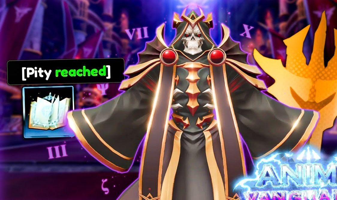 Personagem Lich King (Ainz) Full Godly Anime Vanguards